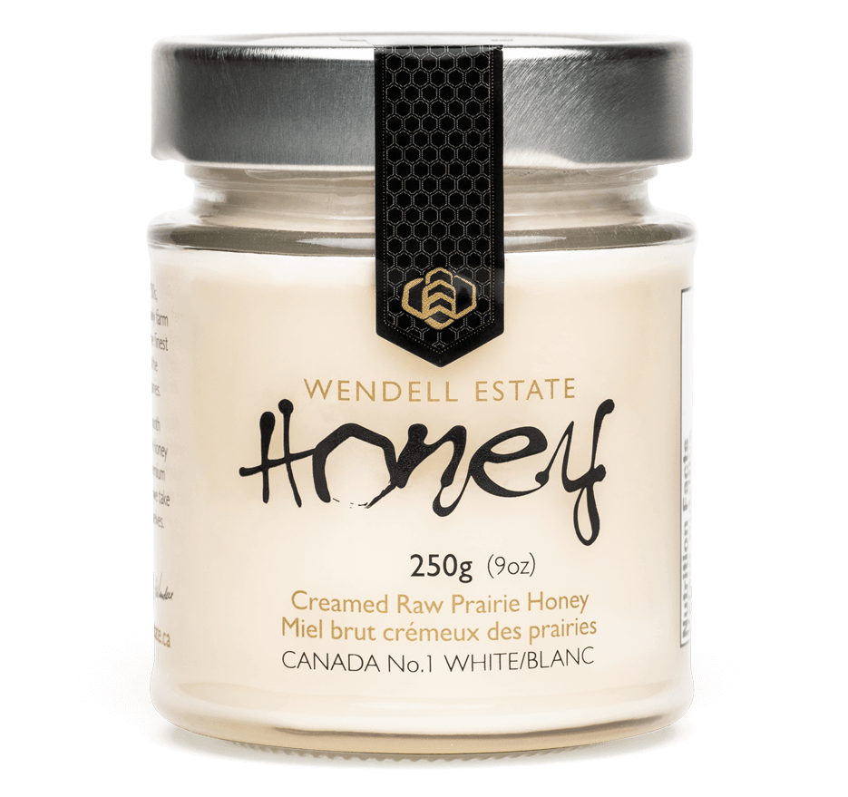 Wendell Estate Honey's new jar