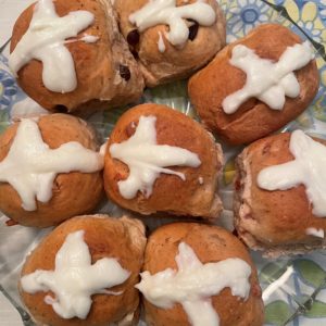 Hot cross buns