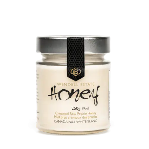 250g Wendell Estate Unpasteurized Raw Honey
